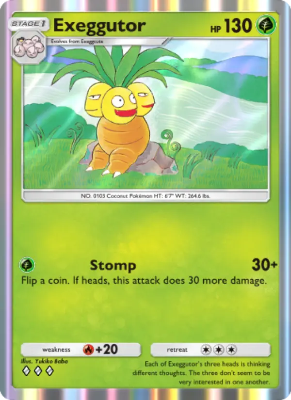 Card image of Exeggutor
