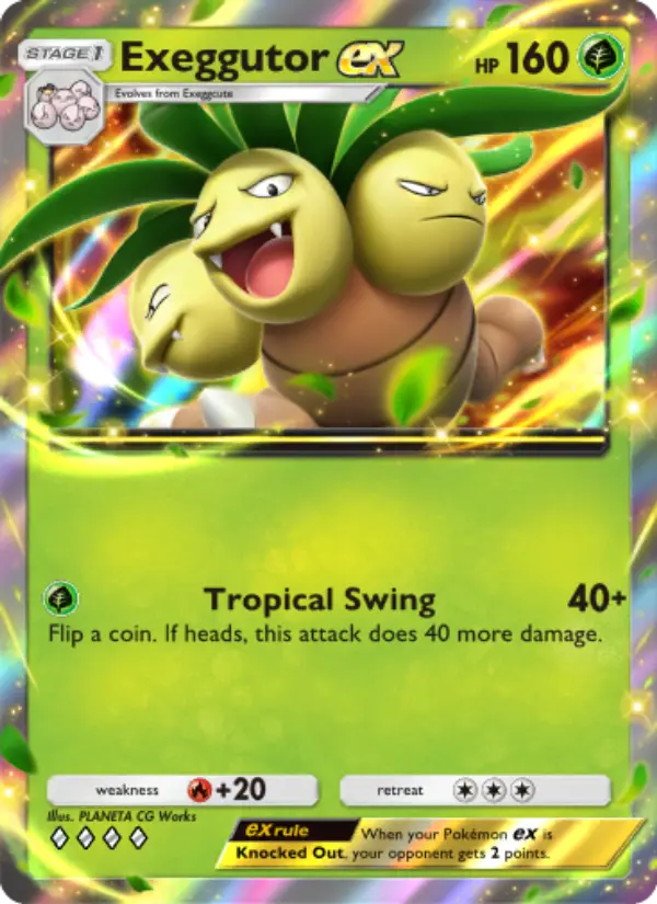 Card image of Exeggutor ex