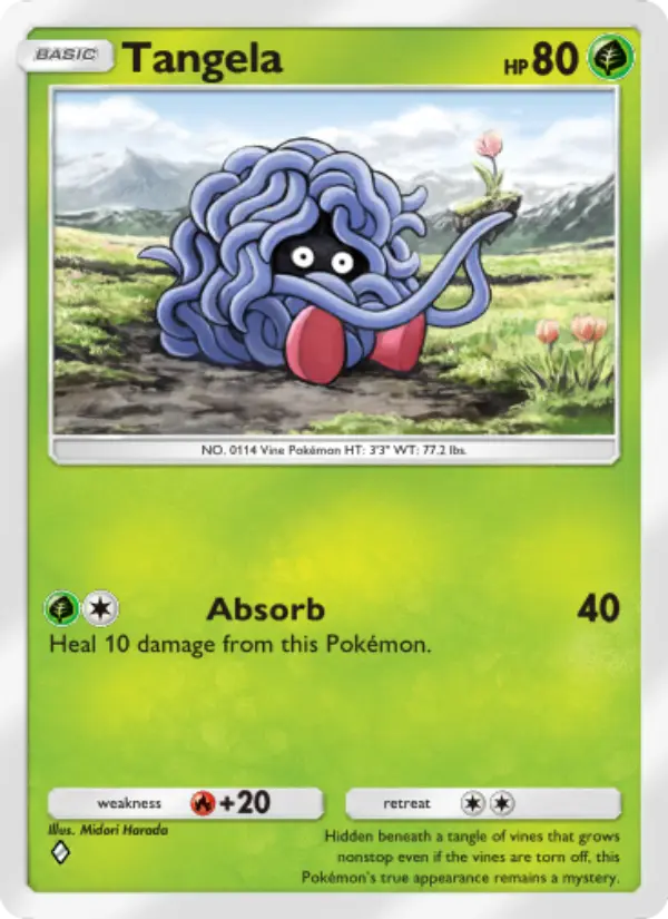 Card image of Tangela