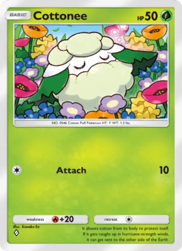 Card image of Cottonee