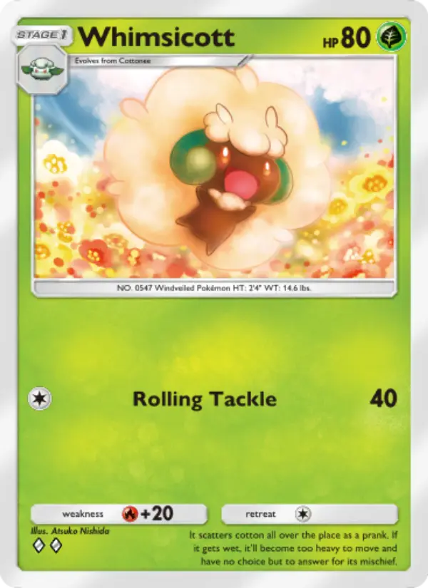 Card image of Whimsicott