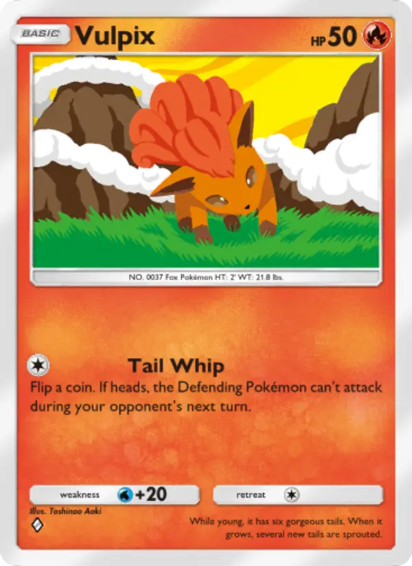 Card image of Vulpix
