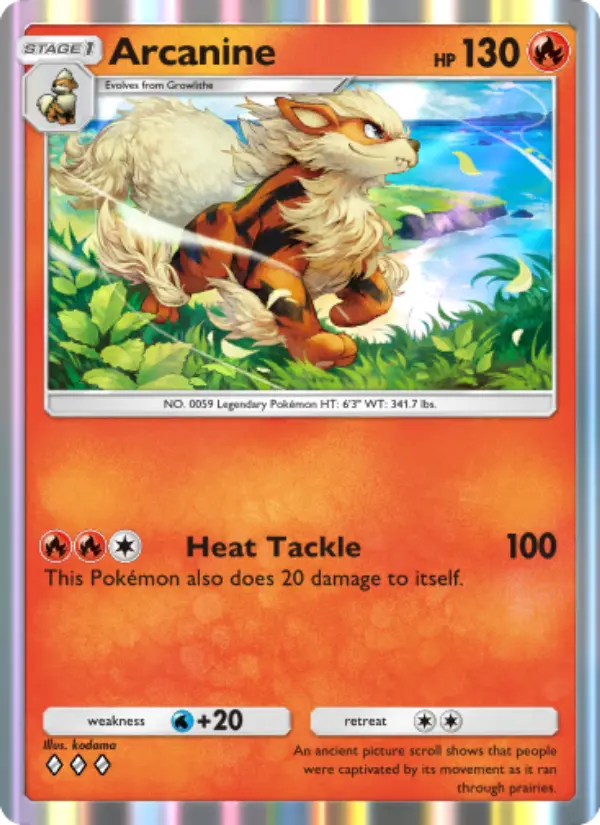 Card image of Arcanine