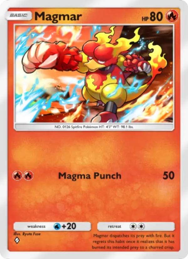 Card image of Magmar