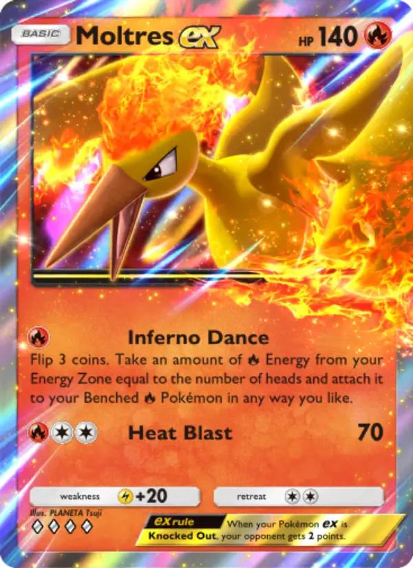 Card image of Moltres ex