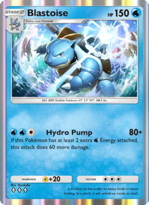 Card image of Blastoise