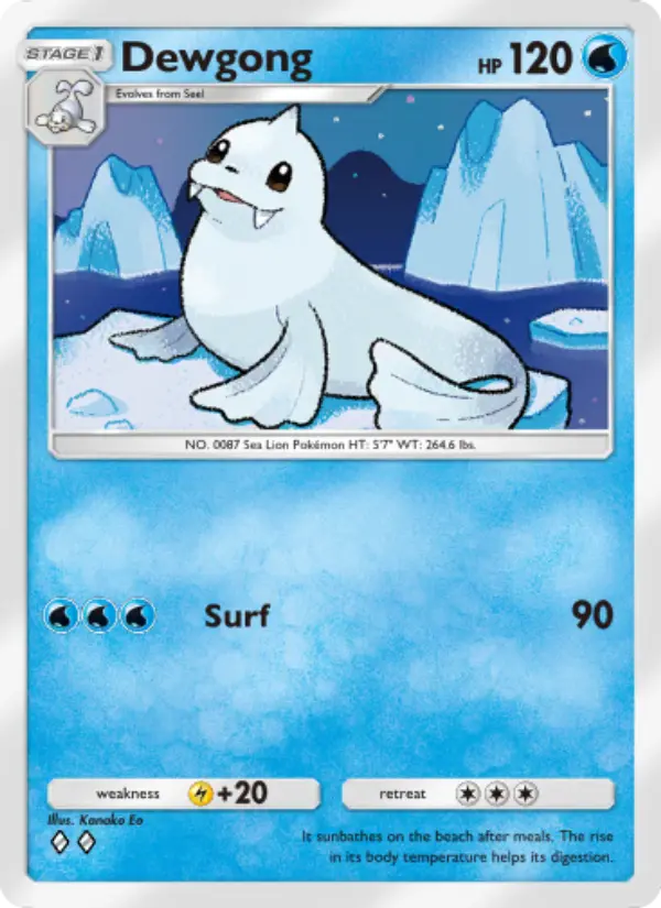 Card image of Dewgong