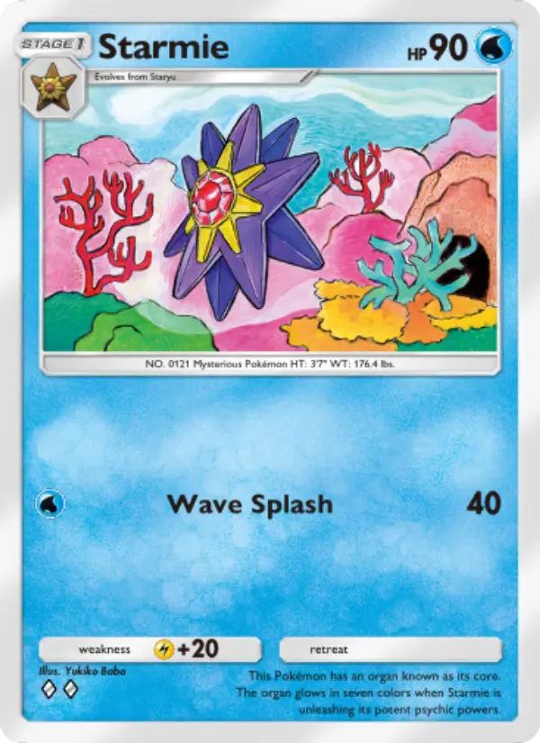 Card image of Starmie