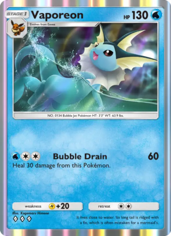 Card image of Vaporeon