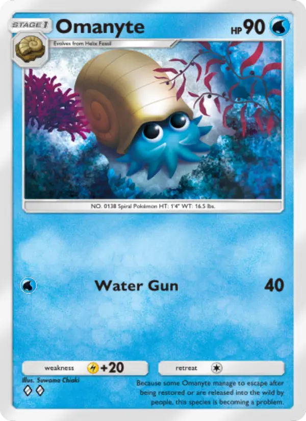 Card image of Omanyte