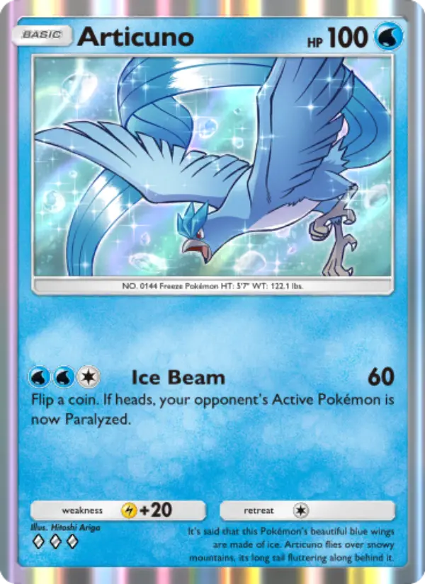 Card image of Articuno
