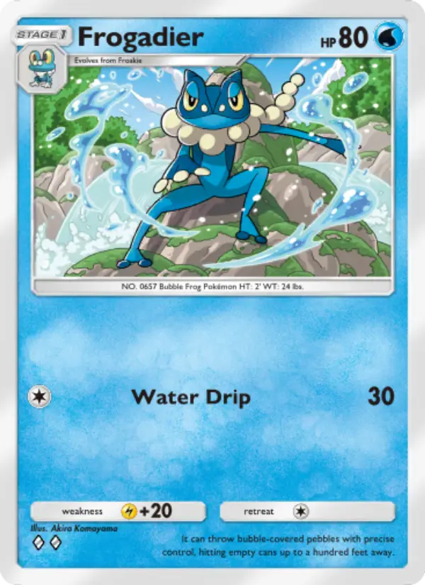 Card image of Frogadier