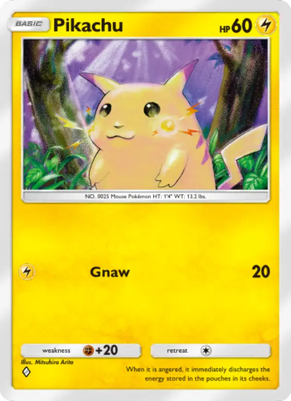 Card image of Pikachu