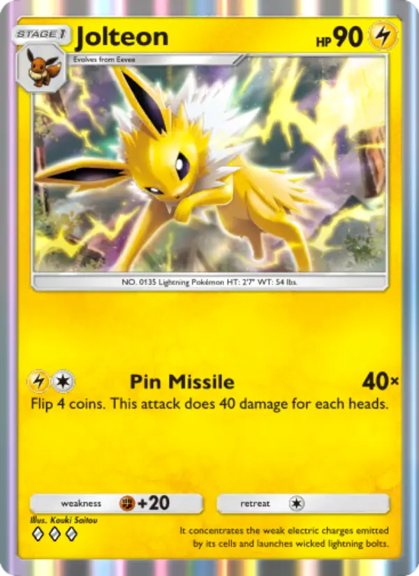 Card image of Jolteon