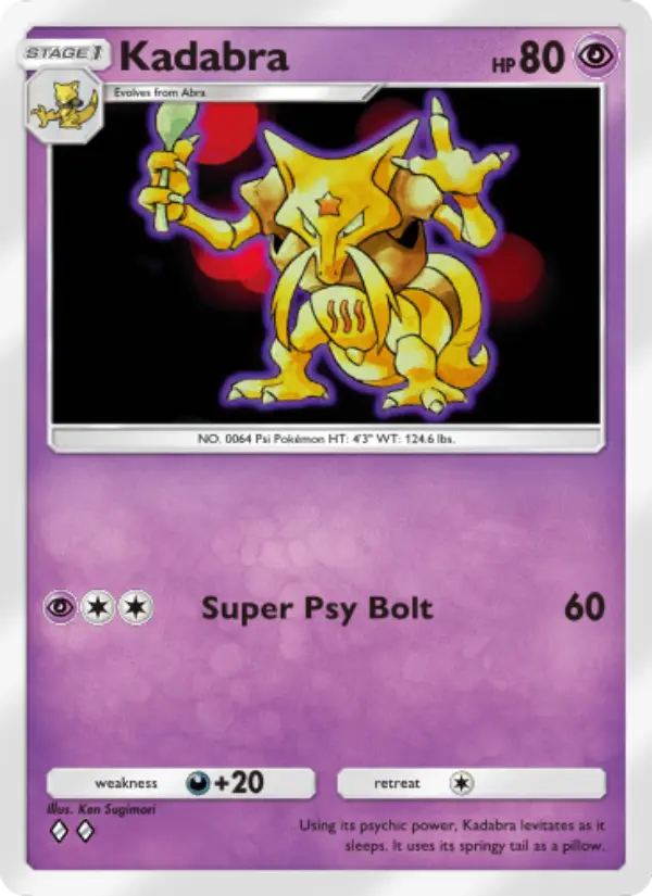 Card image of Kadabra