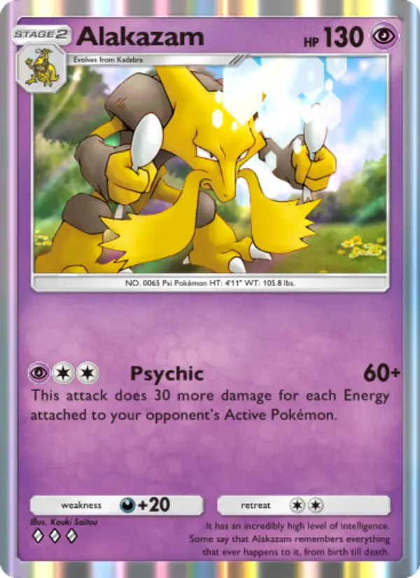 Card image of Alakazam