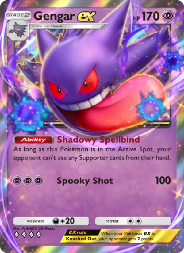 Card image of Gengar ex