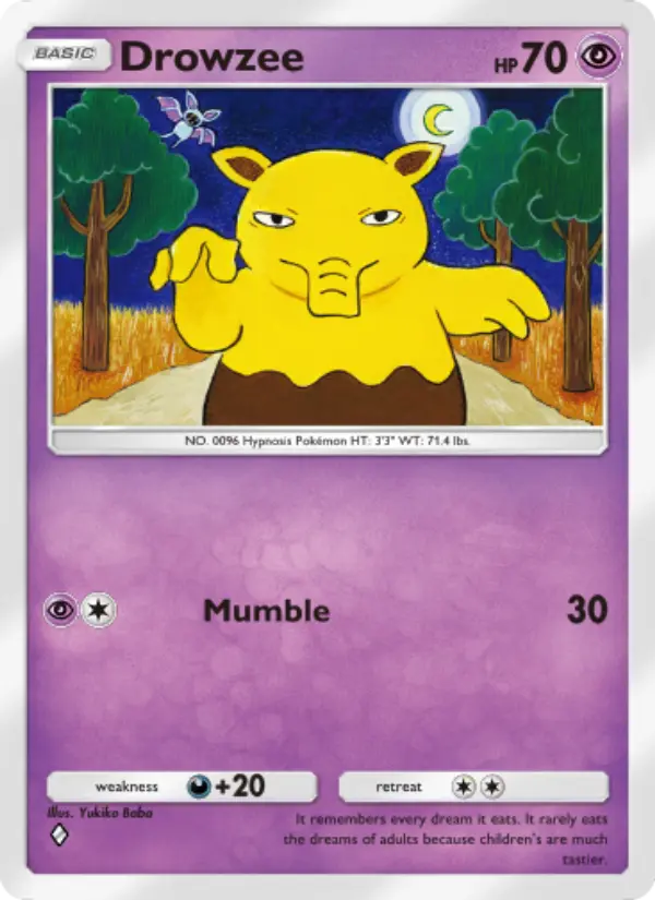 Card image of Drowzee