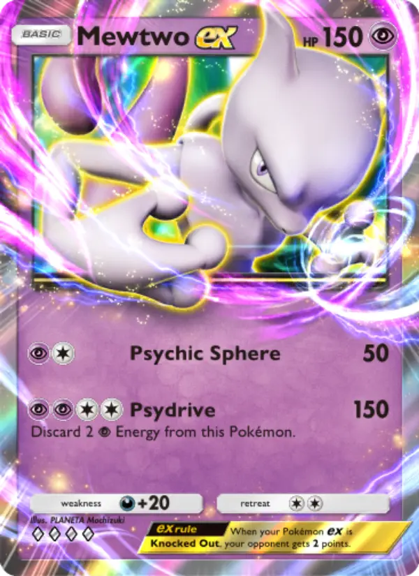Card image of Mewtwo ex