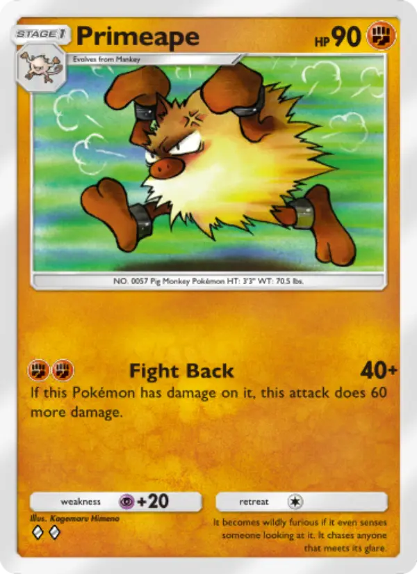 Card image of Primeape