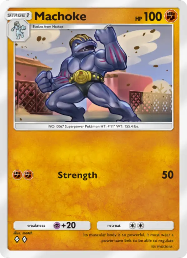 Card image of Machoke