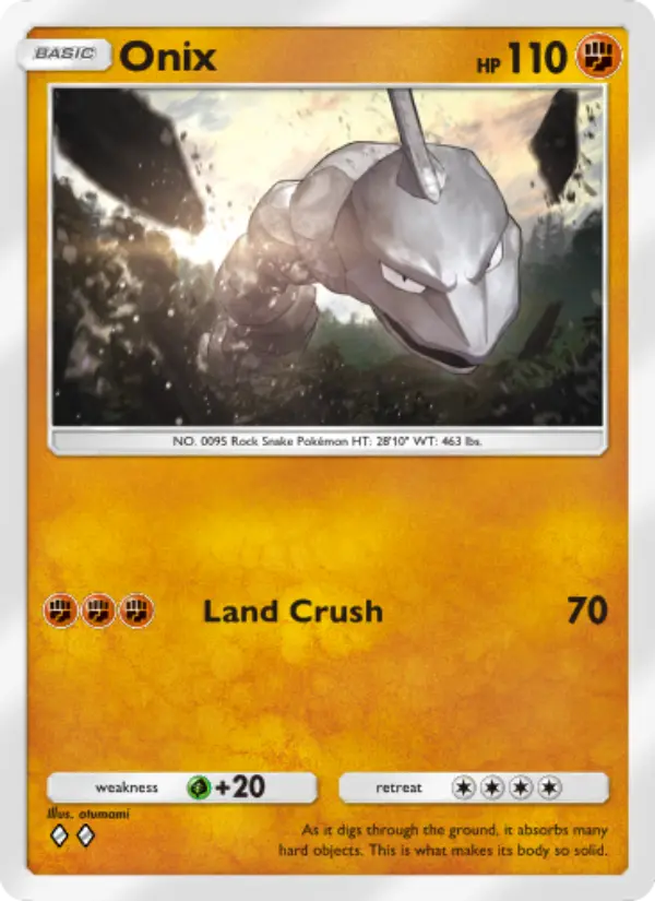Card image of Onix