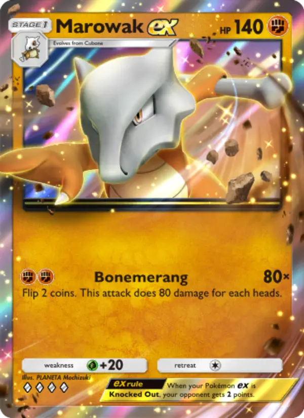 Card image of Marowak ex