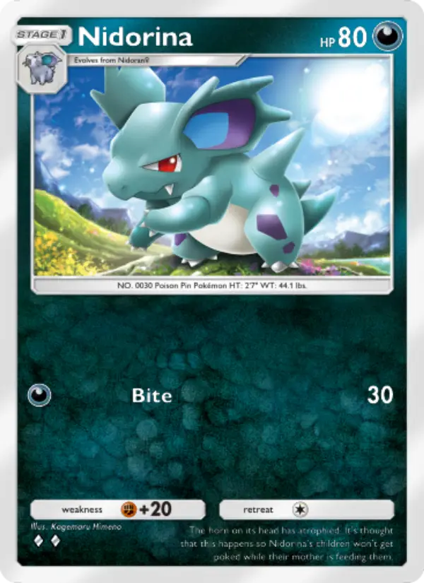 Card image of Nidorina