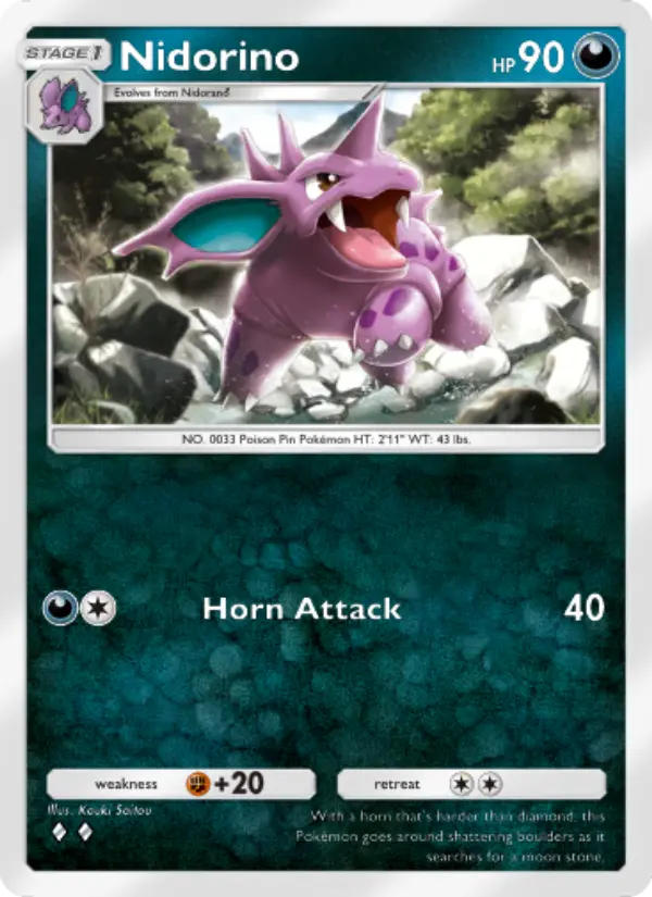 Card image of Nidorino