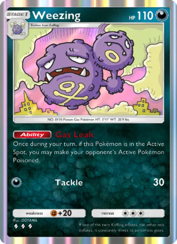 Card image of Weezing