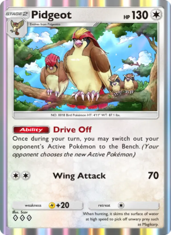 Card image of Pidgeot
