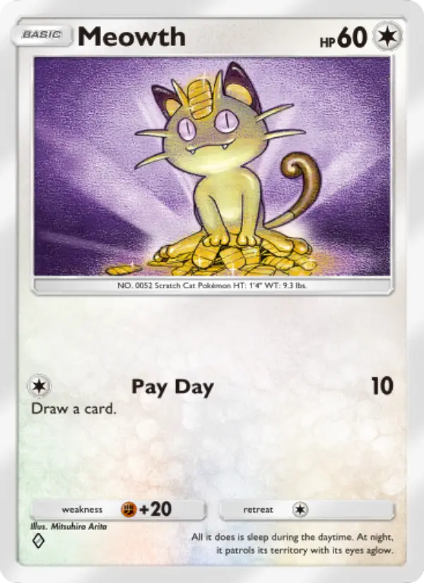 Card image of Meowth