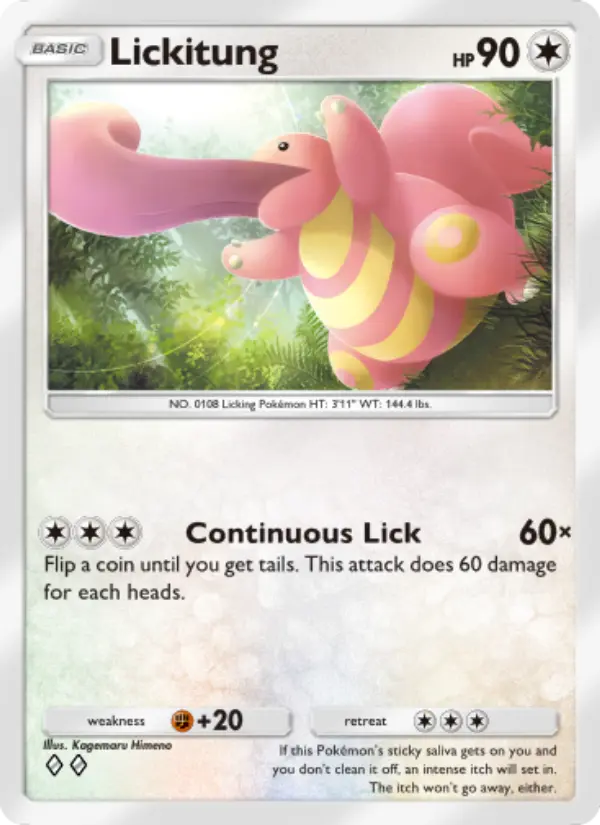 Card image of Lickitung