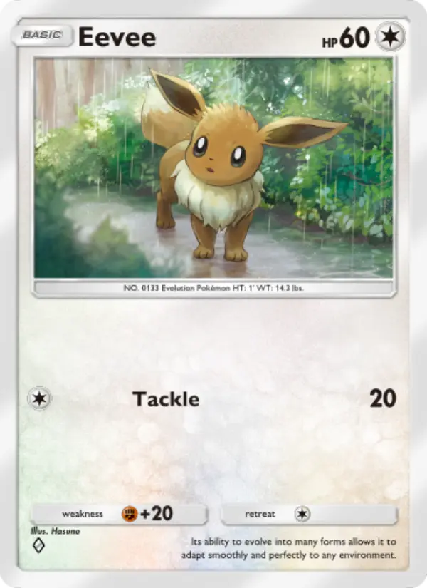 Card image of Eevee