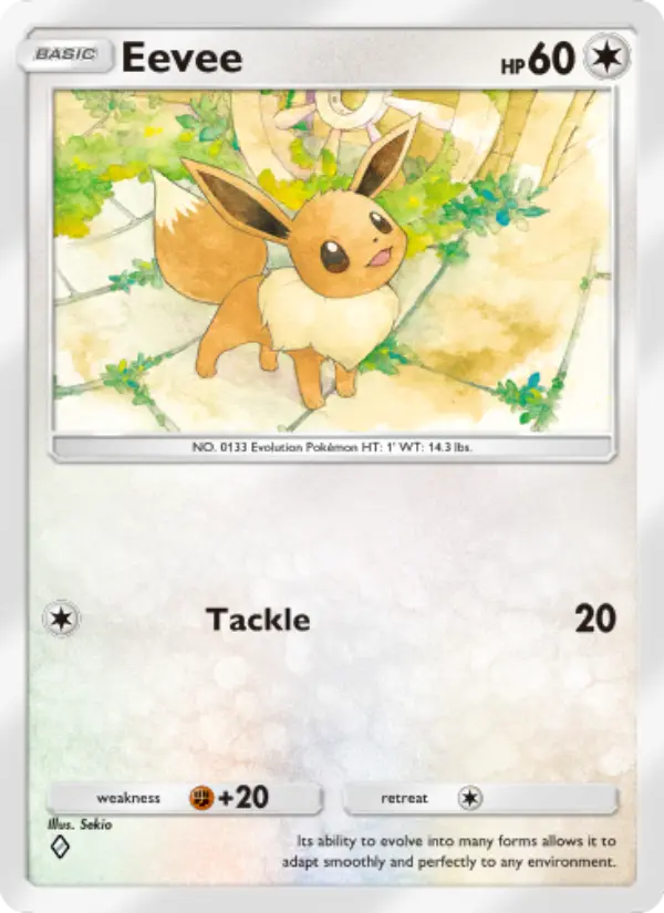 Card image of Eevee