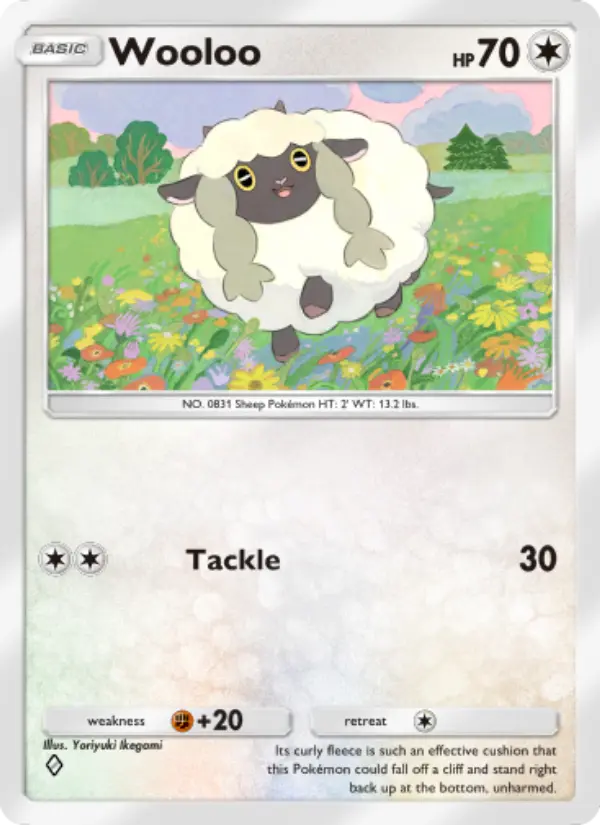 Card image of Wooloo