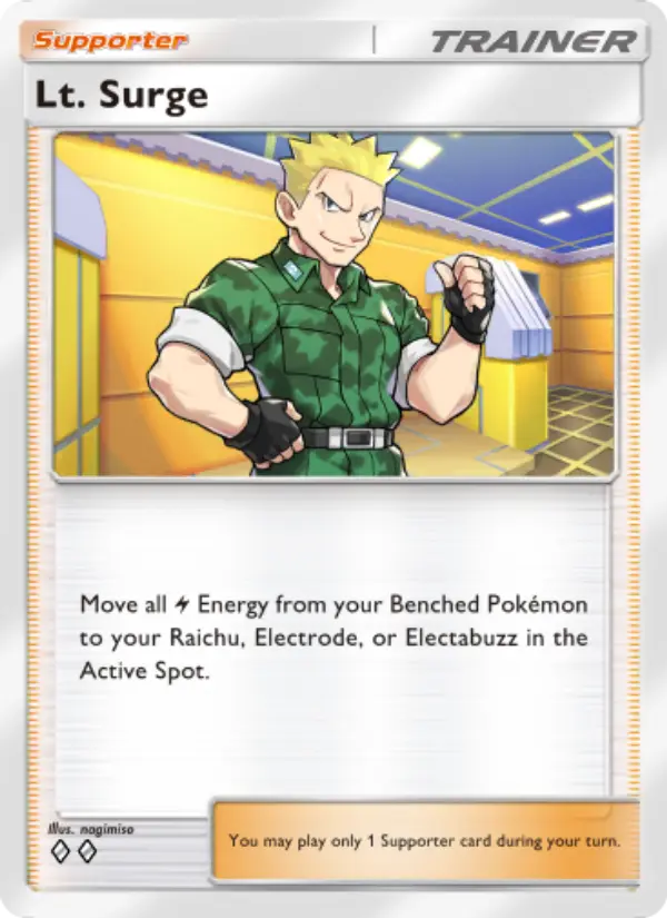 Card image of Lt. Surge