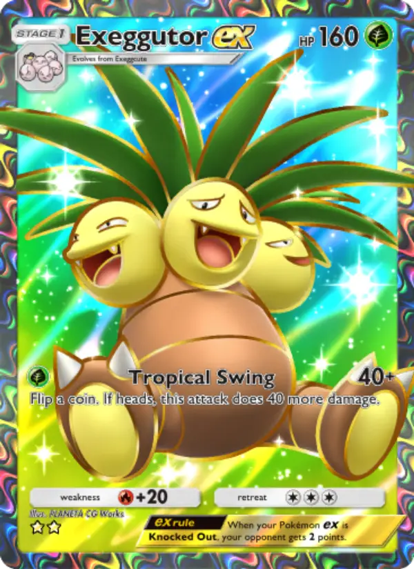 Card image of Exeggutor ex