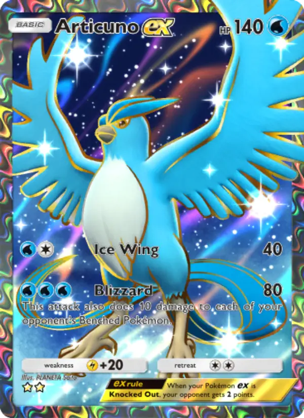 Card image of Articuno ex