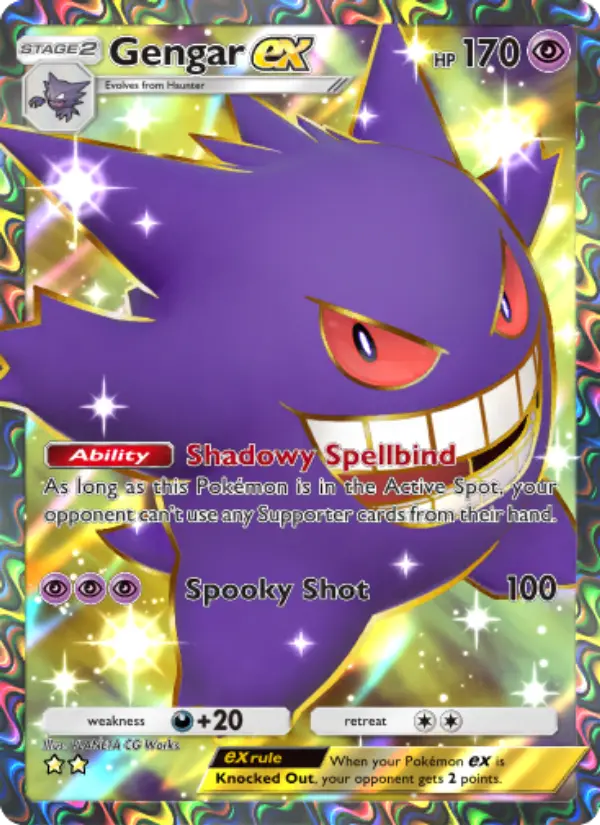 Card image of Gengar ex