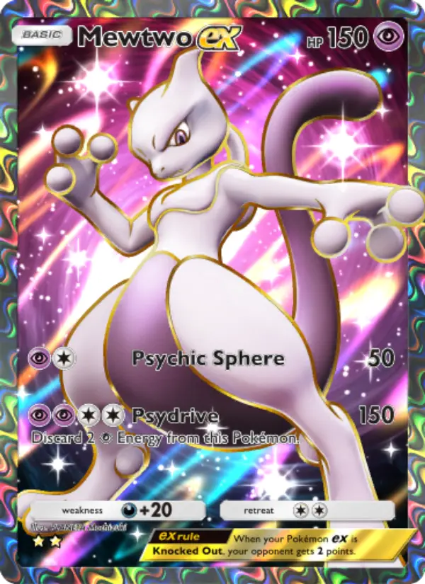 Card image of Mewtwo ex