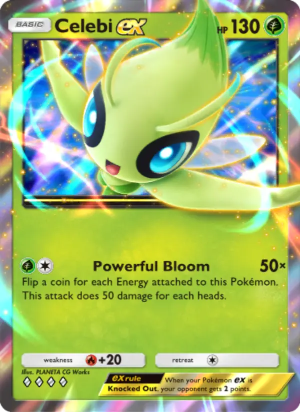 Card image of Celebi ex