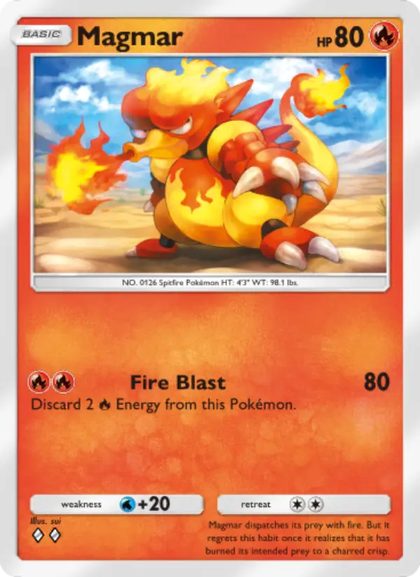 Card image of Magmar