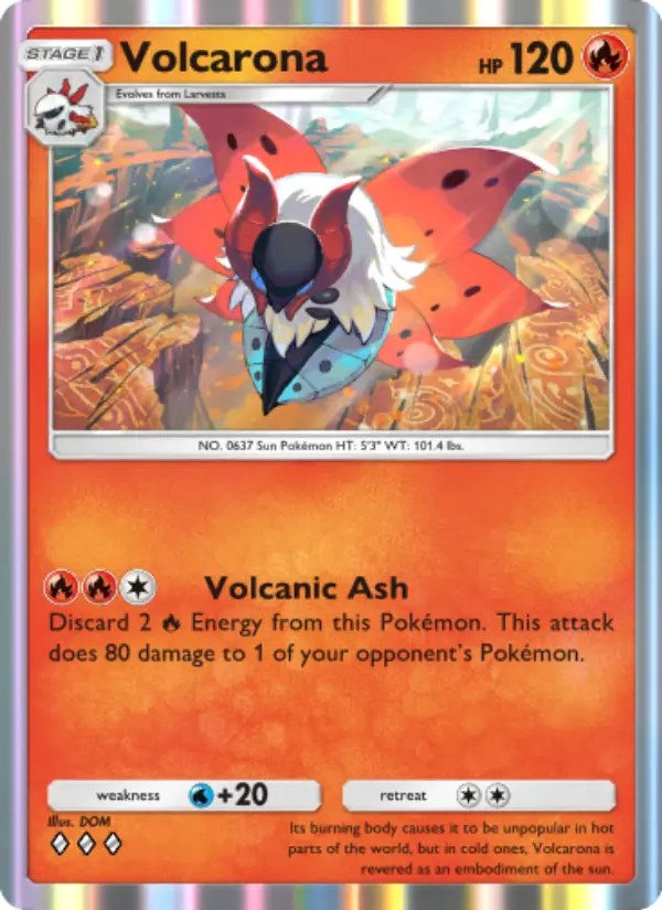Card image of Volcarona