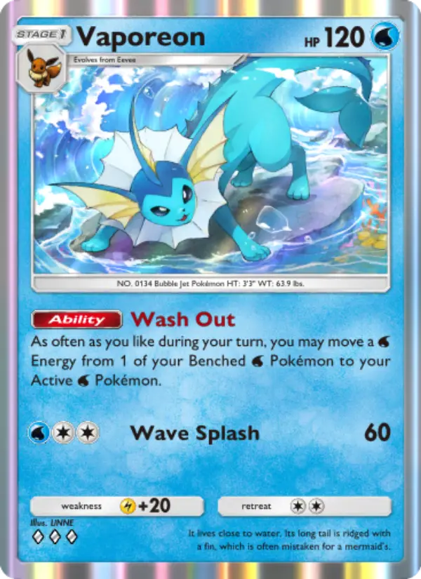 Card image of Vaporeon