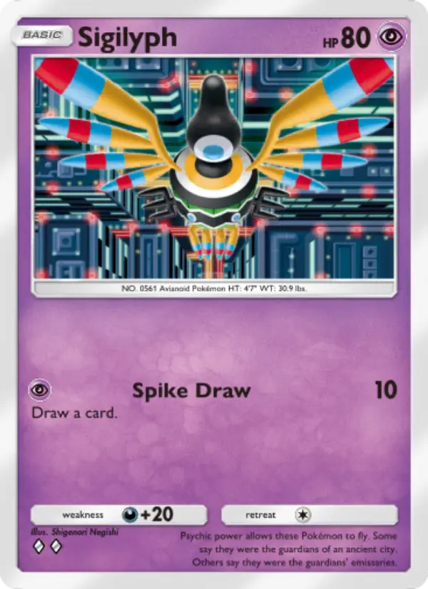 Card image of Sigilyph