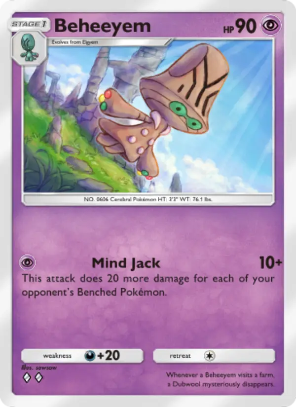 Card image of Beheeyem