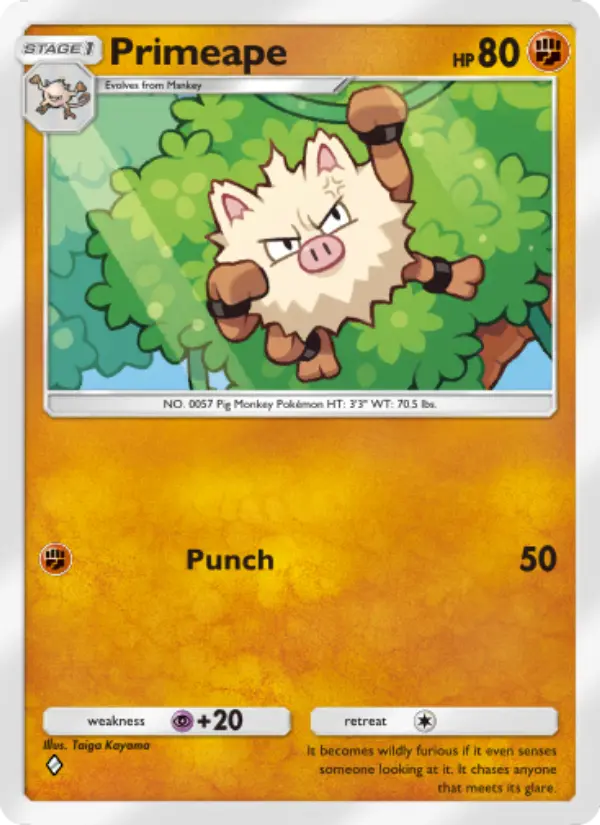 Card image of Primeape