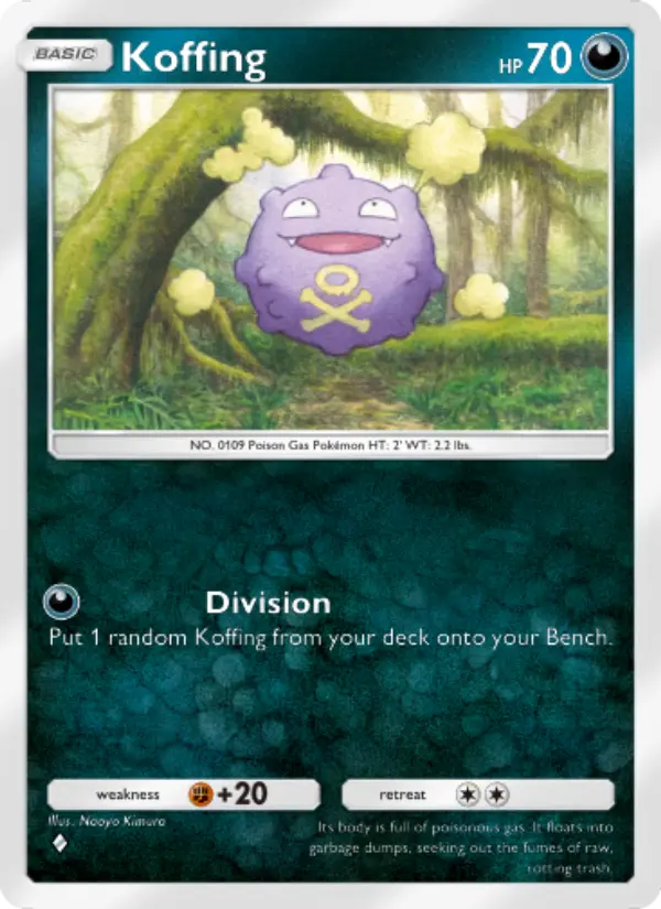 Card image of Koffing