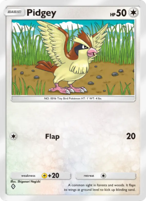 Card image of Pidgey